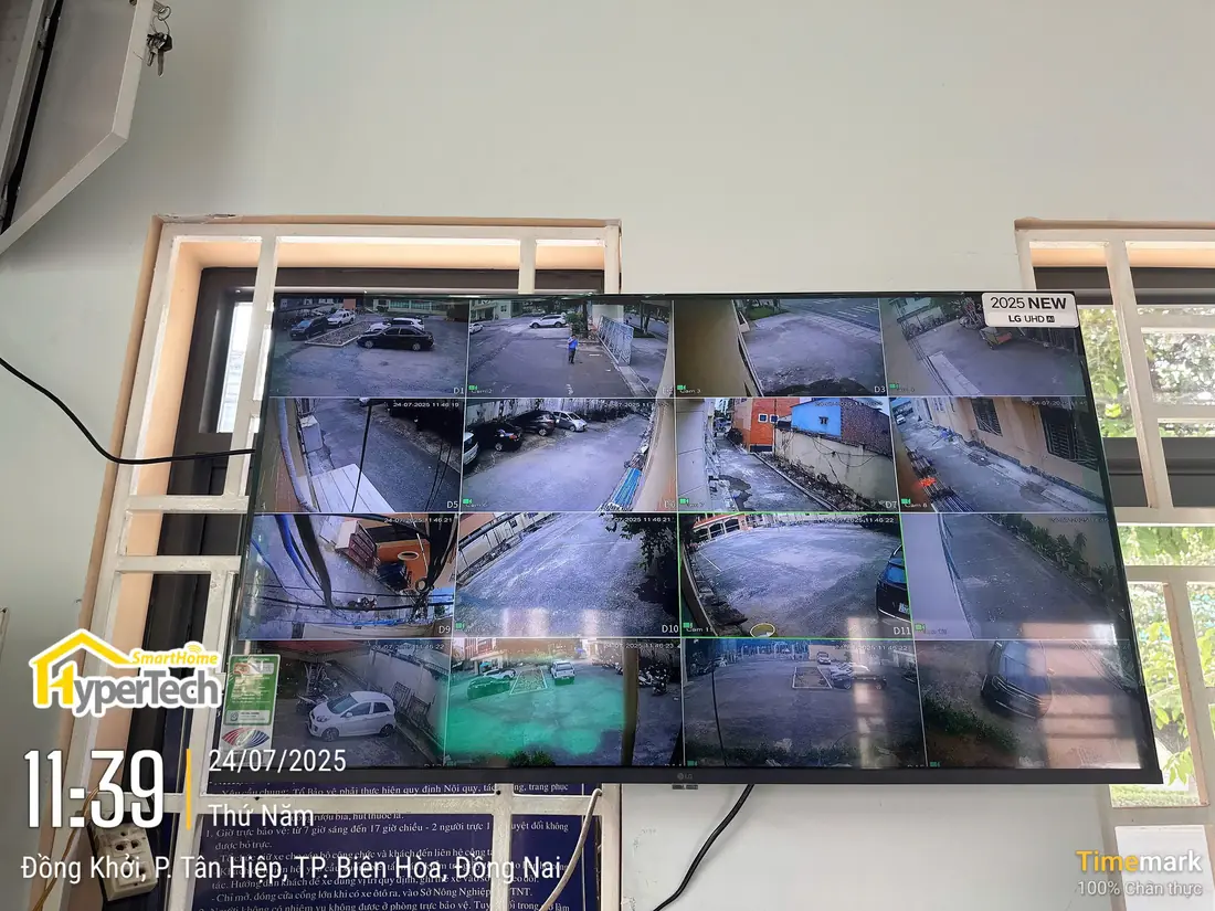 Màn hình giám sát camera — Sở NN&PTNT Đồng Nai