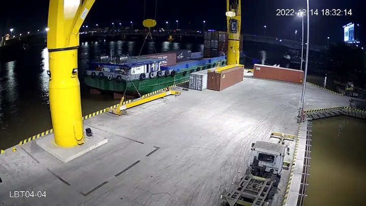 Hệ thống camera giám sát cầu tàu & bãi container – Cảng Đồng Nai