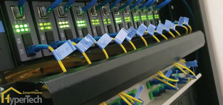 Hạ tầng mạng doanh nghiệp – tủ rack & đi dây chuẩn (Tòa nhà D2D)