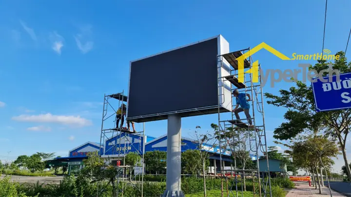 Thi công màn hình LED ngoài trời