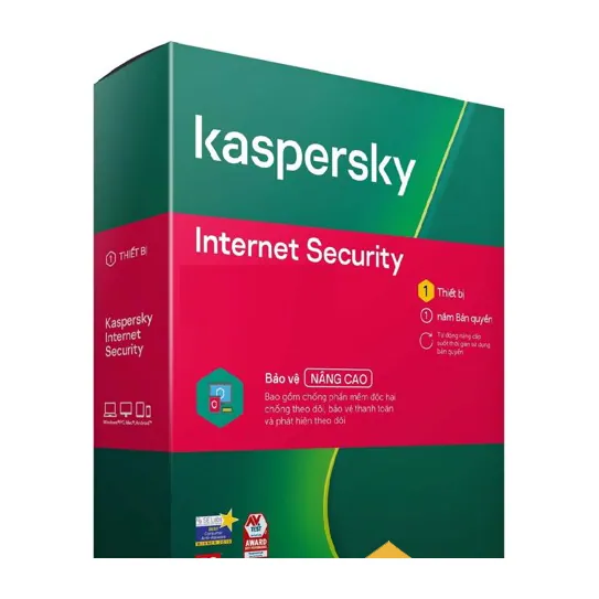Kaspersky Internet Security (1 thiết bị / năm)