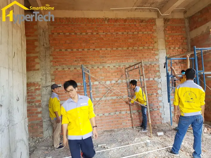 Smart Home biệt thự – chuông hình, công tắc thông minh, camera