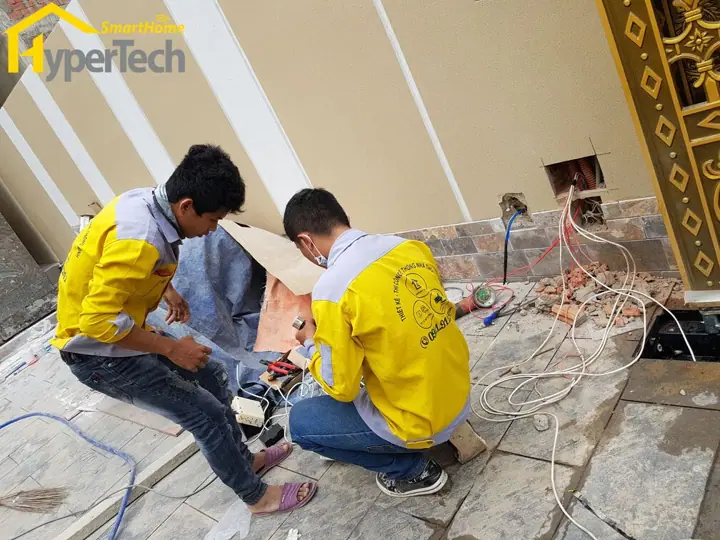 Smart Home biệt thự – chuông hình, công tắc thông minh, camera
