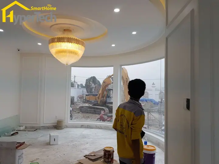 Smart Home biệt thự – chuông hình, công tắc thông minh, camera