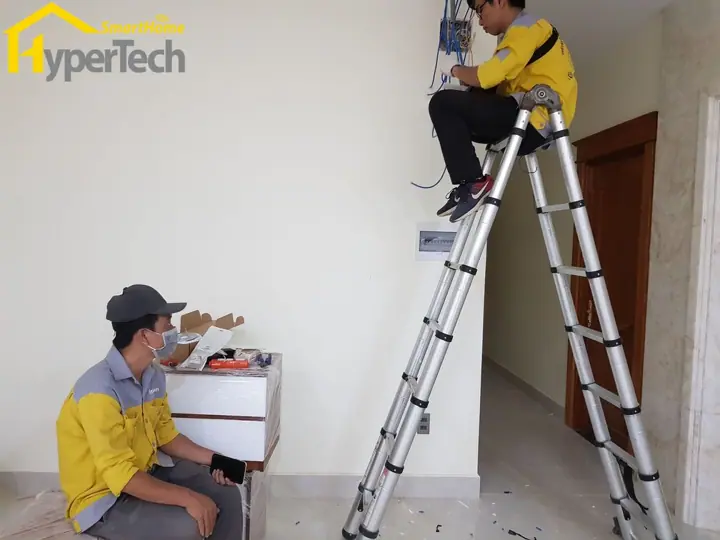 Smart Home biệt thự – chuông hình, công tắc thông minh, camera