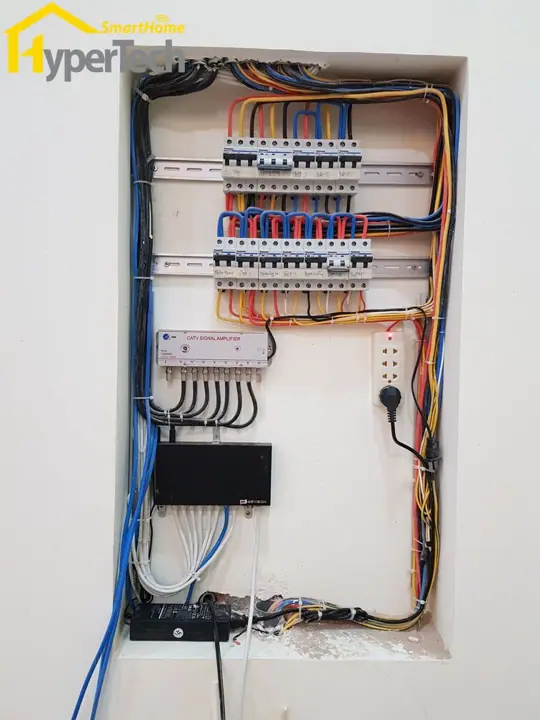 Smart Home biệt thự – chuông hình, công tắc thông minh, camera