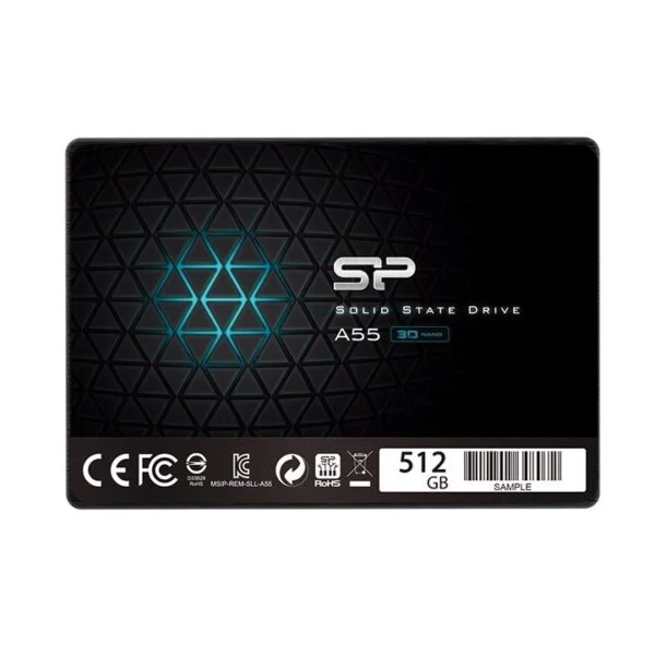 Ổ cứng SSD SILICON 512GB A55 SP512GBSS3A55S25 2.5”