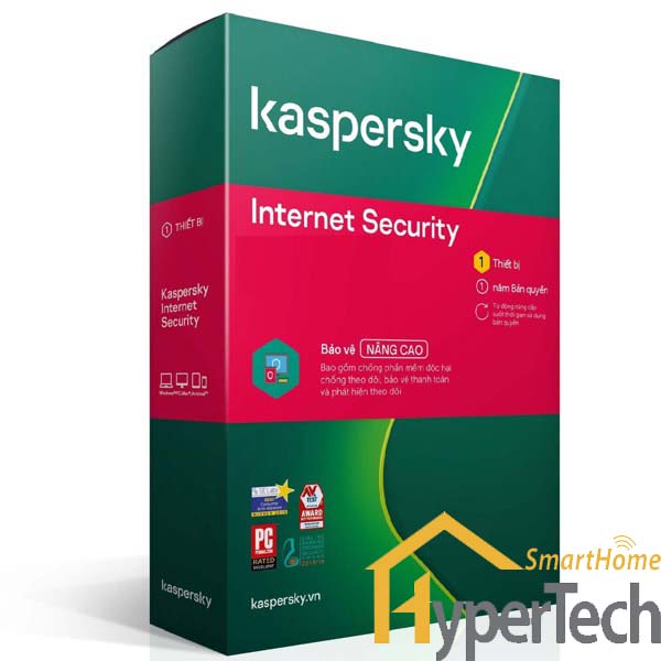 KASPERSKY INTERNET SECURITY 01 THIẾT BỊ/NĂM